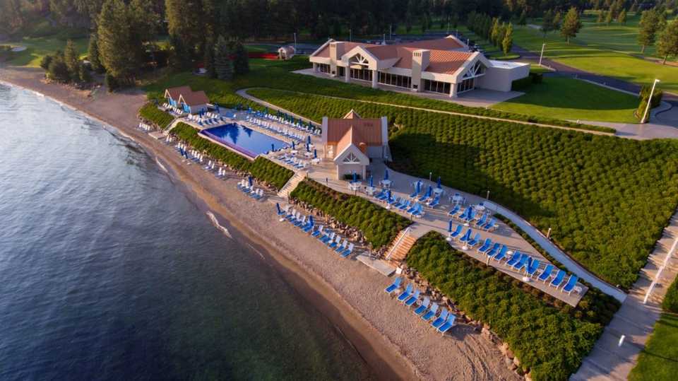 Photo of resort golf course.